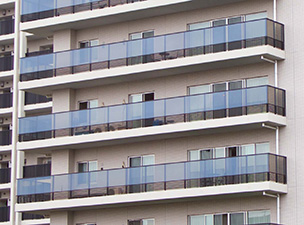 低反射合わせガラス製品写真